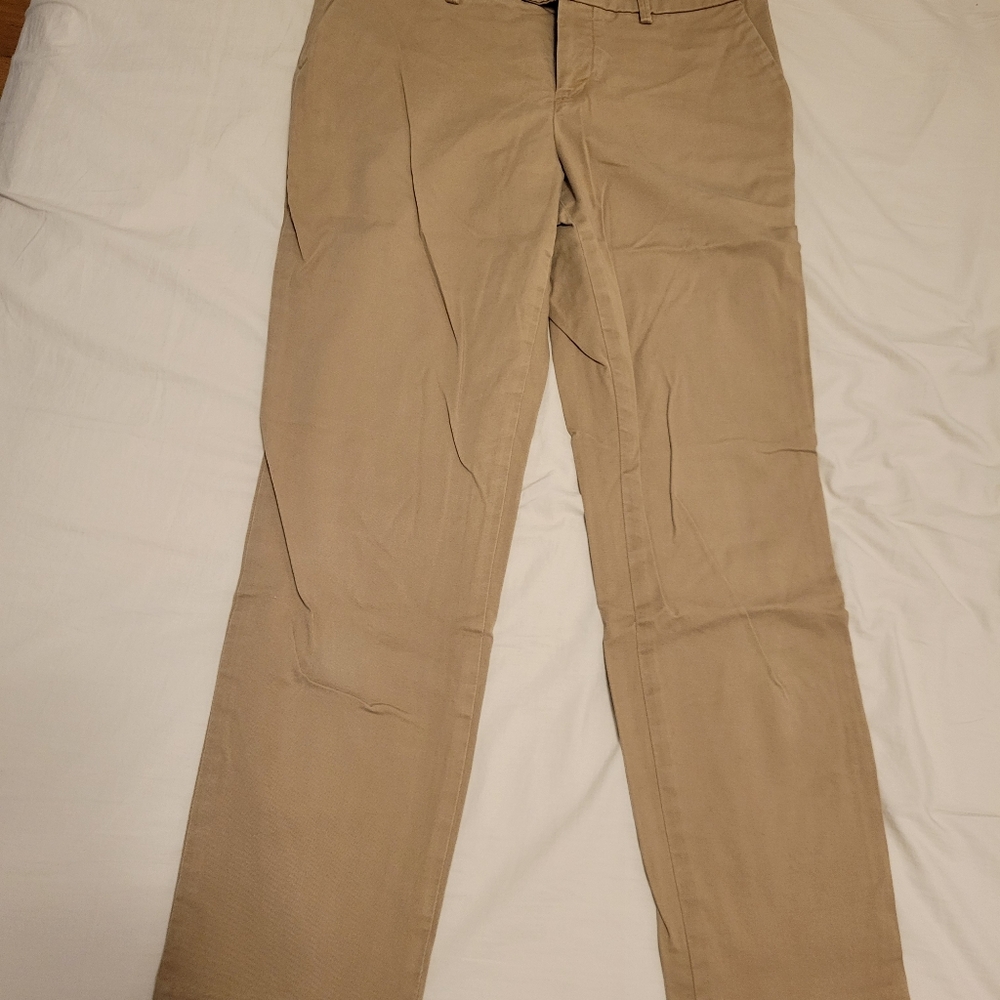 Uniqlo cropped khaki capris pants